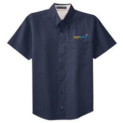 S508 - B287E001 - EMB - Short Sleeve Easy Care Shirt