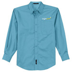 L608 - B287E001 - EMB - Ladies Long Sleeve Easy Care Shirt