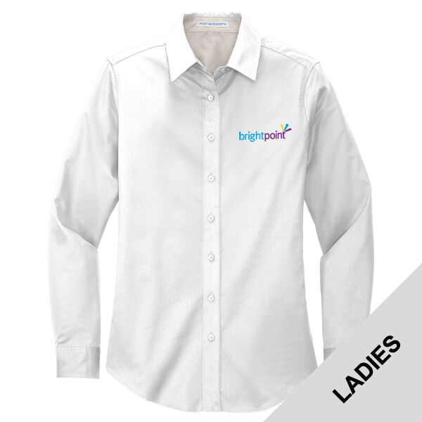Brightpoint - Ladies Long Sleeve Easy Care Shirt Thumbnail