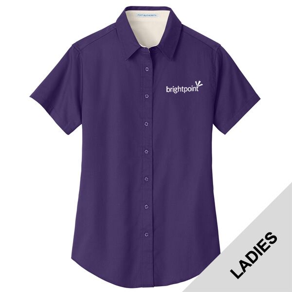 Brightpoint - Ladies Short Sleeve Easy Care Shirt Thumbnail